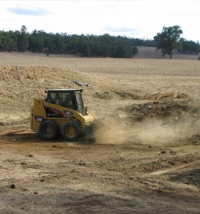 farm clearing track