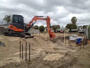 excavator hire perth